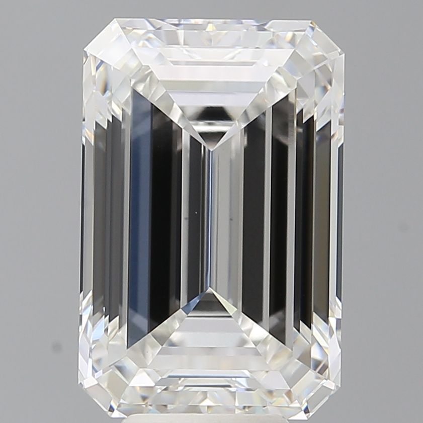 8.03 ct. emerald Lab Grown Diamond front image