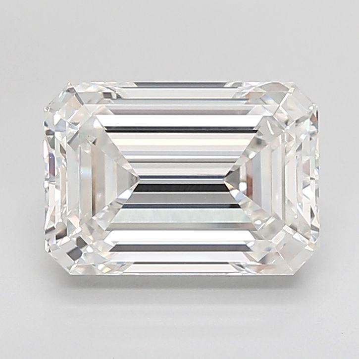 5.53 ct. emerald Lab Grown Diamond front image