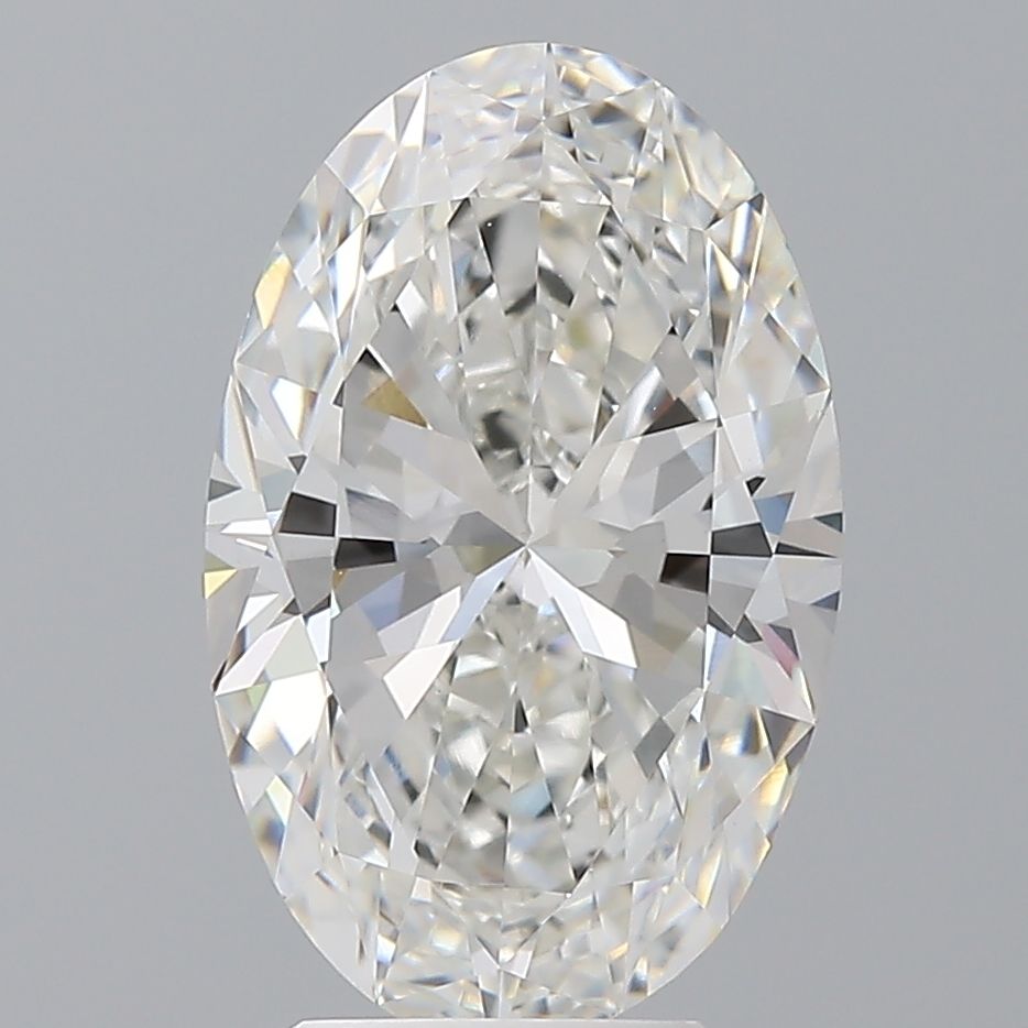 4.10 ct. oval Lab Grown Diamond front image