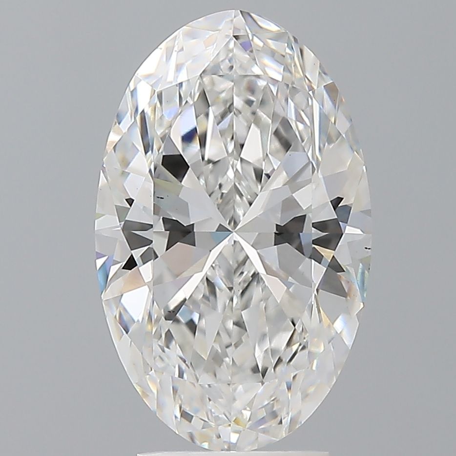 4.08 ct. oval Lab Grown Diamond front image