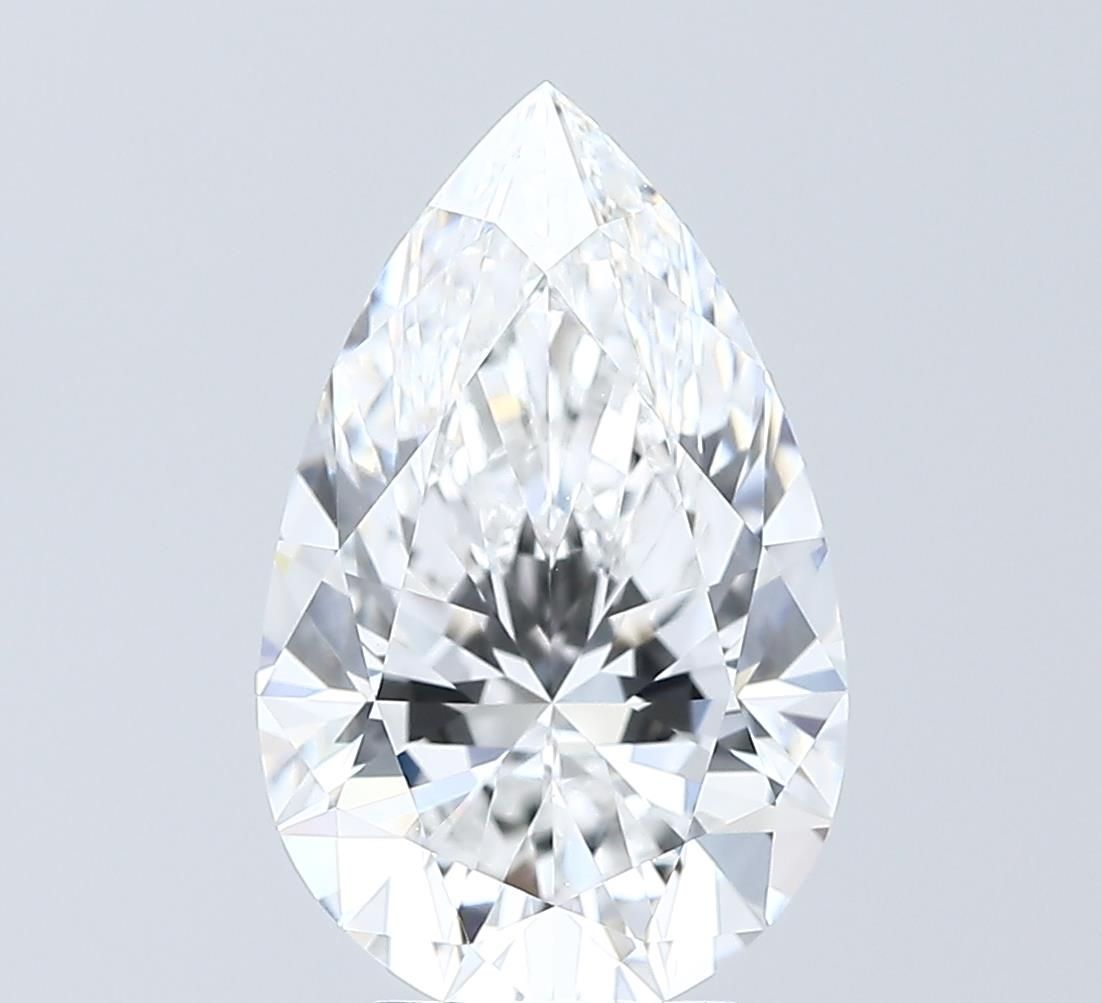 4.08 ct. pear Lab Grown Diamond front image