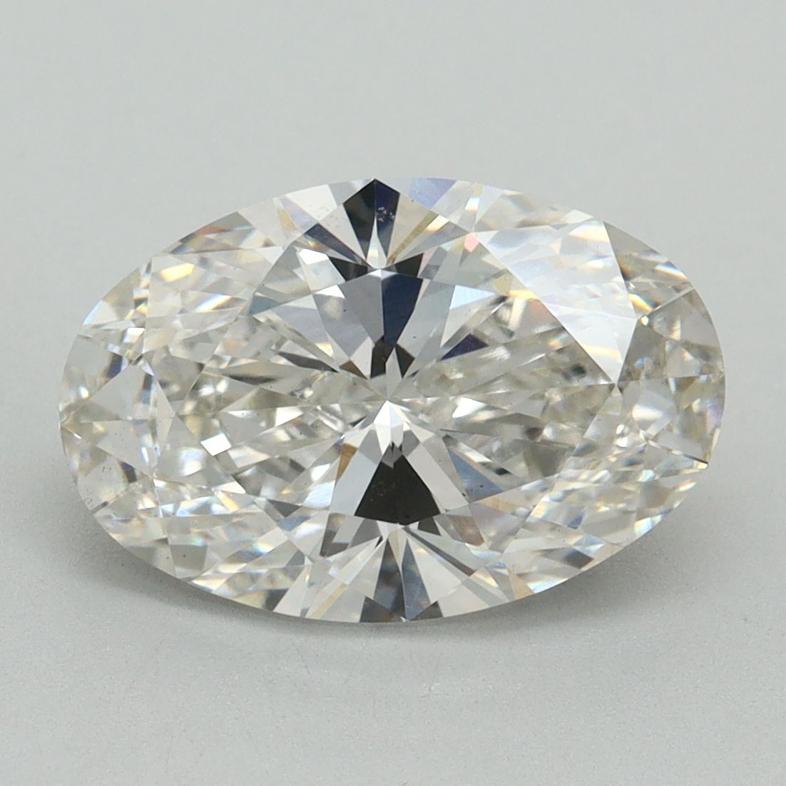 3.25 ct. oval Lab Grown Diamond front image
