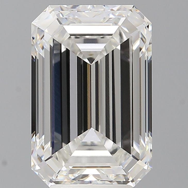 5.51 ct. emerald Lab Grown Diamond front image