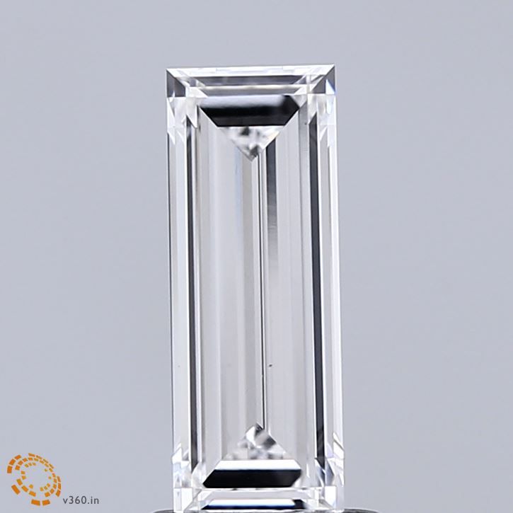 1.11 ct lab-grown Baguette Diamond