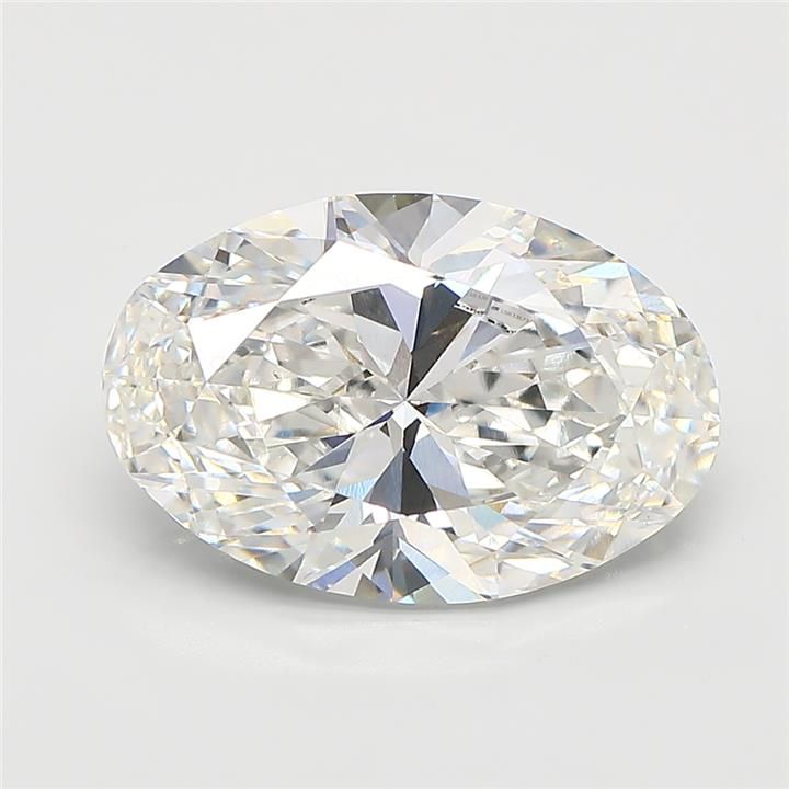 5.02 ct. oval Lab Grown Diamond front image