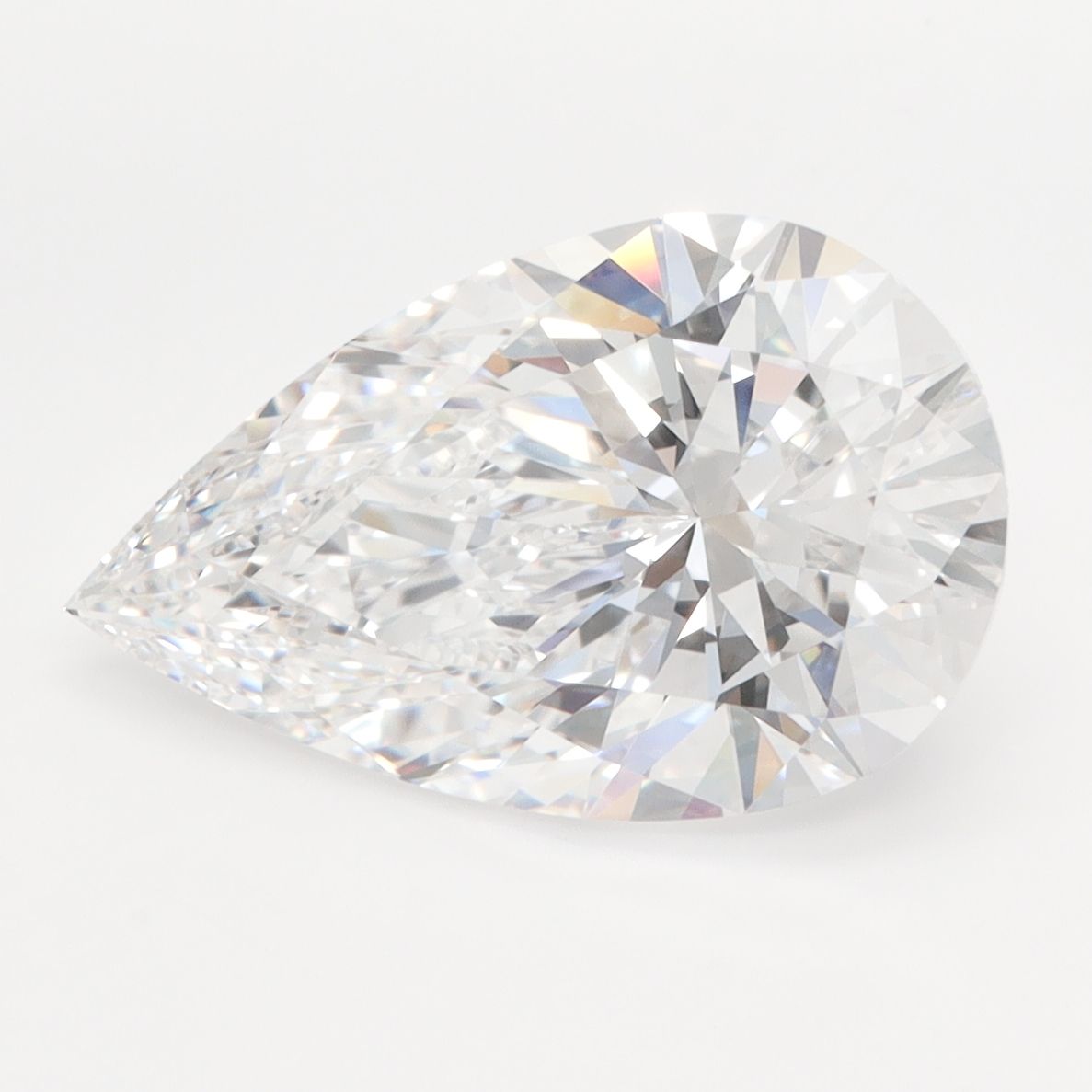 4.10 ct. pear Lab Grown Diamond front image