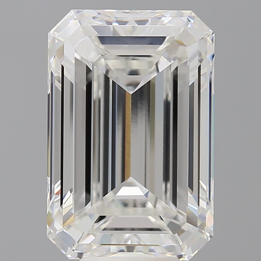 8.05 ct. emerald Lab Grown Diamond front image
