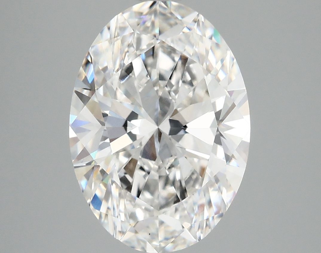 3.90 ct. oval Lab Grown Diamond front image