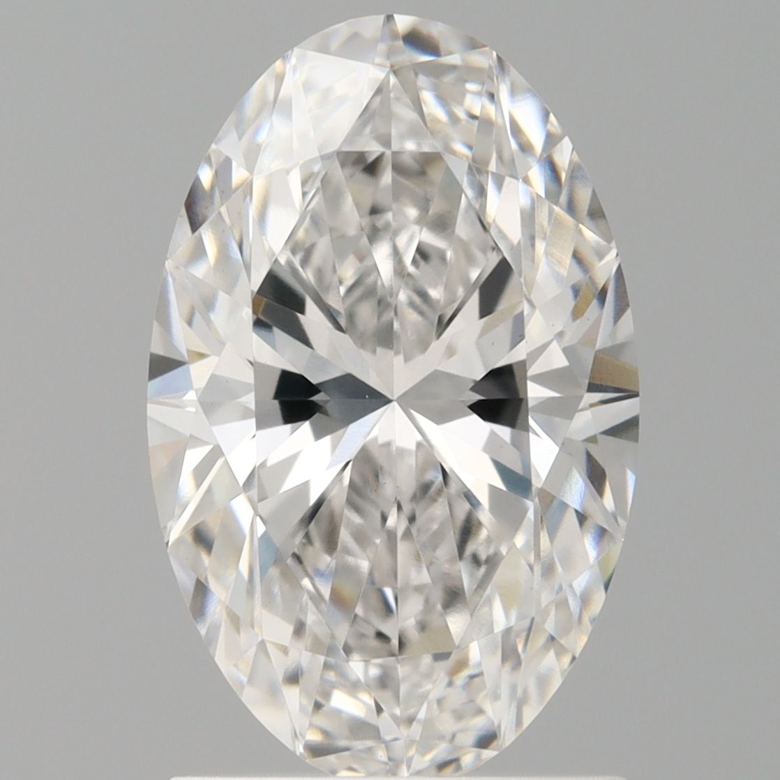 1.57 ct. oval Lab Grown Diamond front image