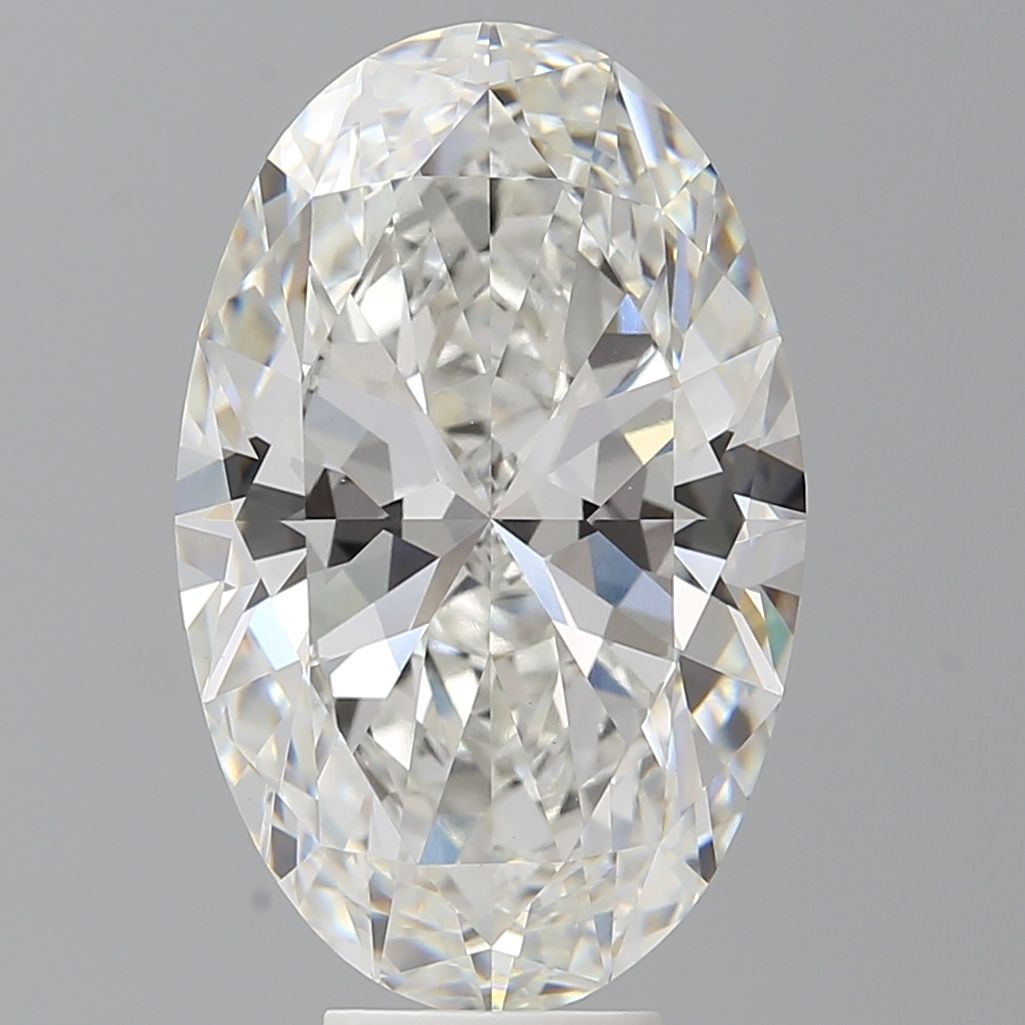 8.08 ct. oval Lab Grown Diamond front image