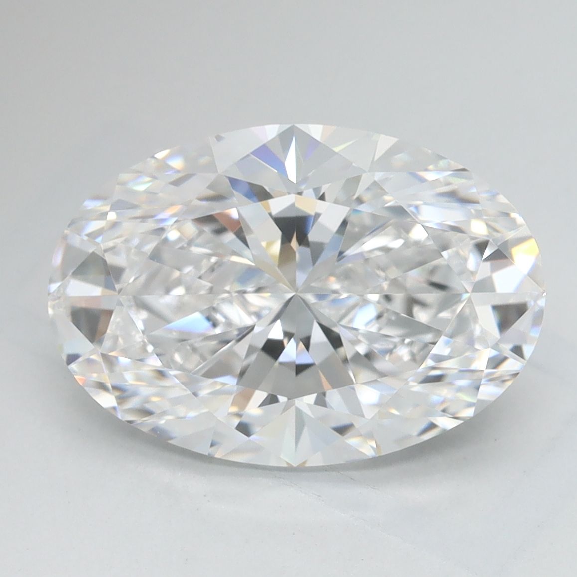 3.21 ct. oval Lab Grown Diamond front image