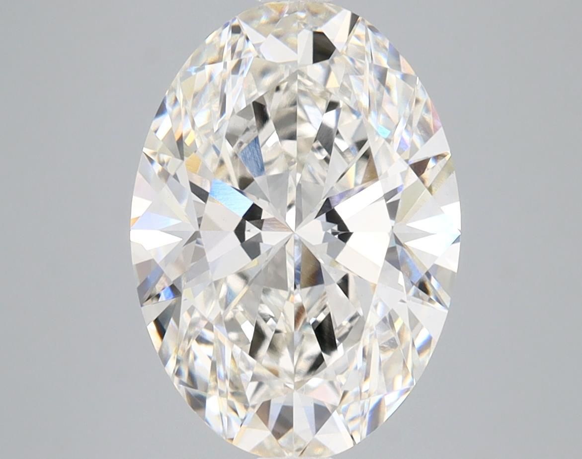 4.08 ct. oval Lab Grown Diamond front image