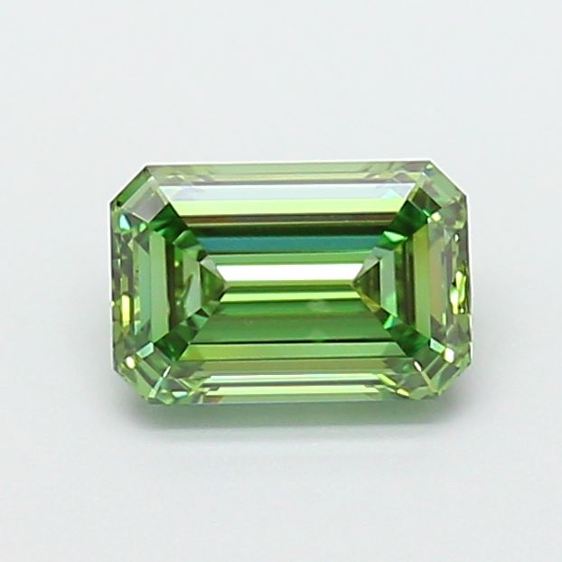 1.52 CT Fancy Vivid Green EMERALD