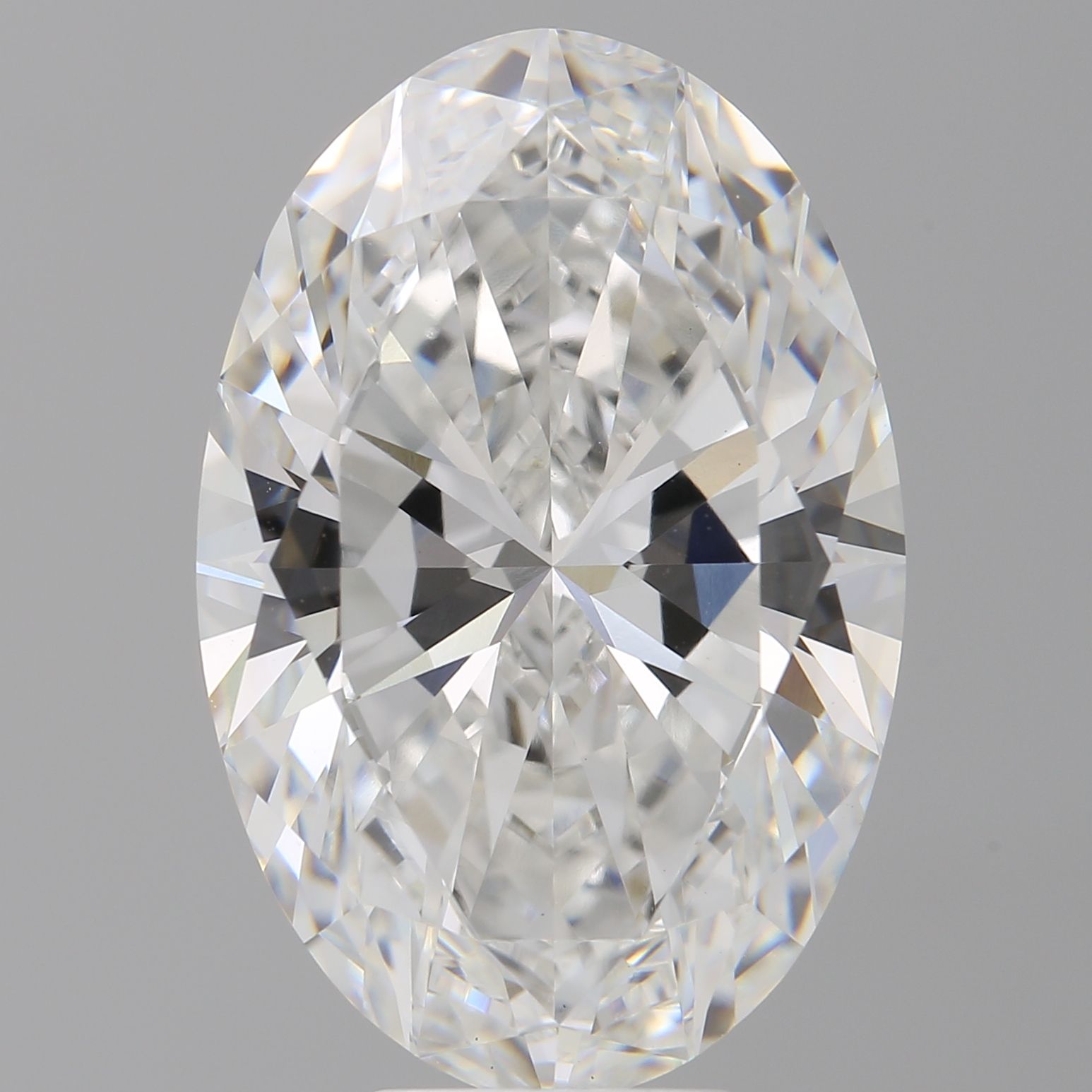 9.06 ct. oval Lab Grown Diamond front image