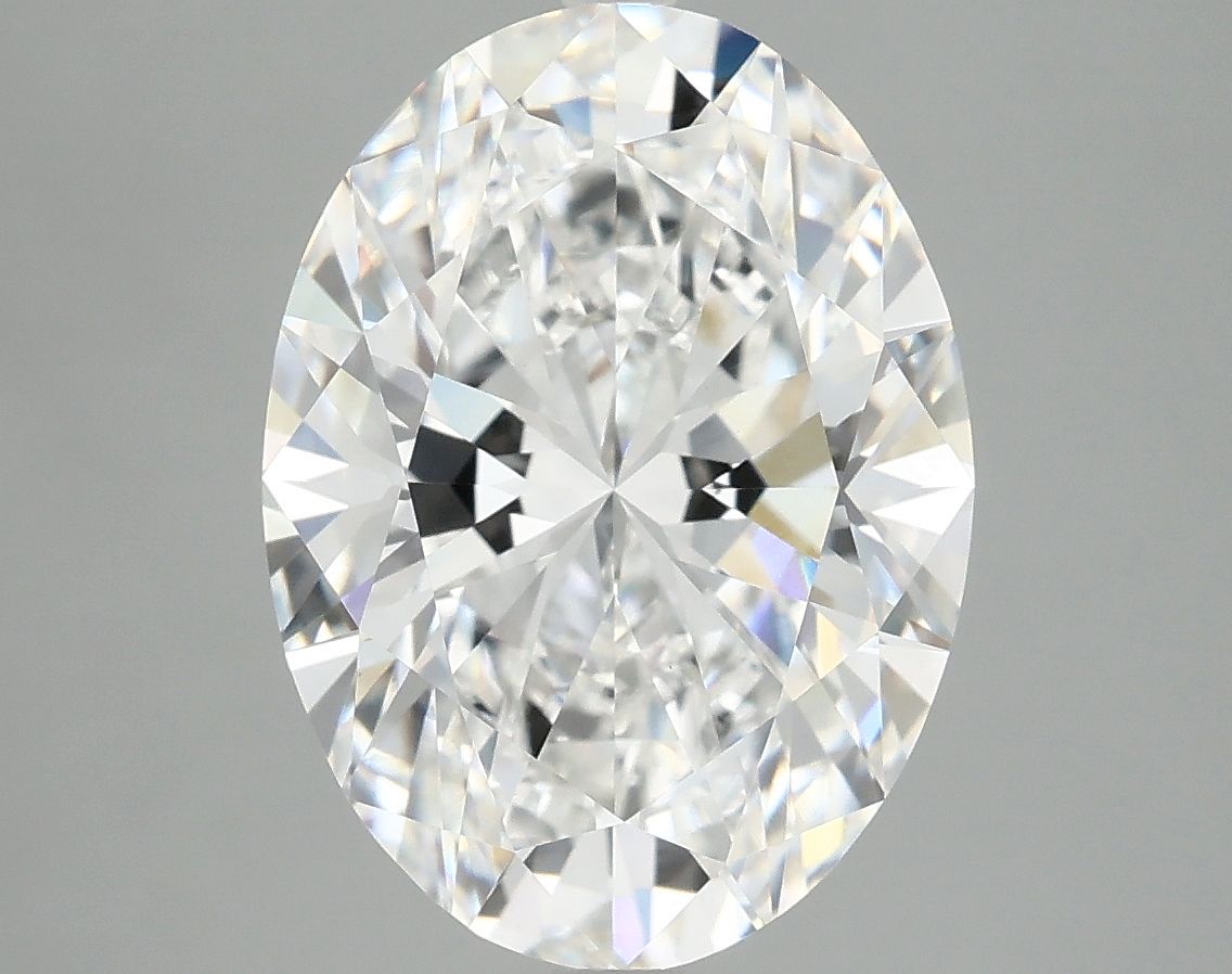 5.03 ct. oval Lab Grown Diamond front image