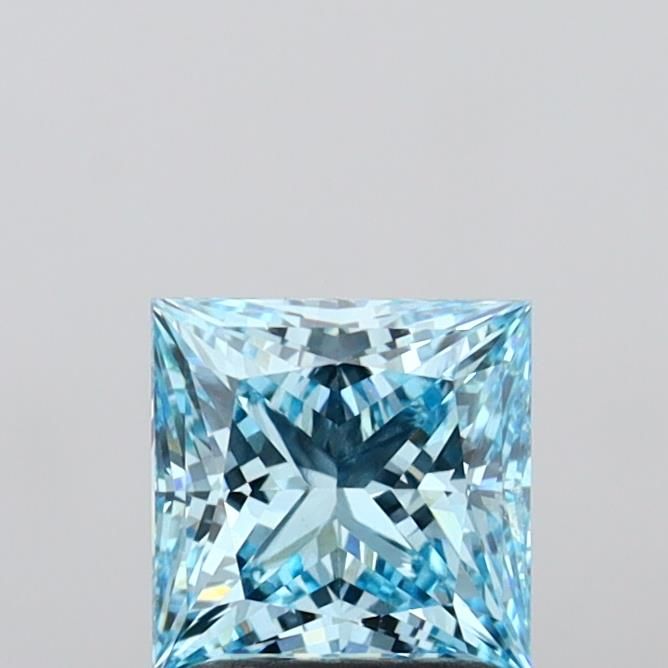 1.45 CT Fancy Vivid Blue PRINCESS
