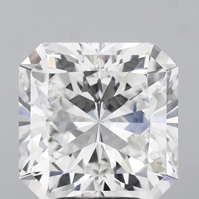4.57 ct lab-grown Square radiant Diamond