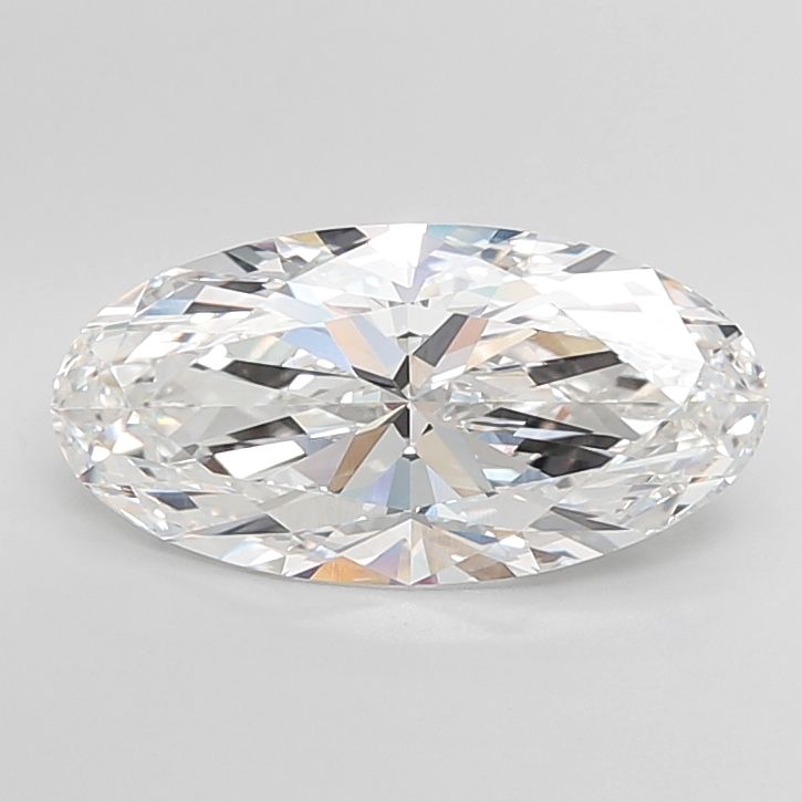 6.26 ct. oval Lab Grown Diamond front image