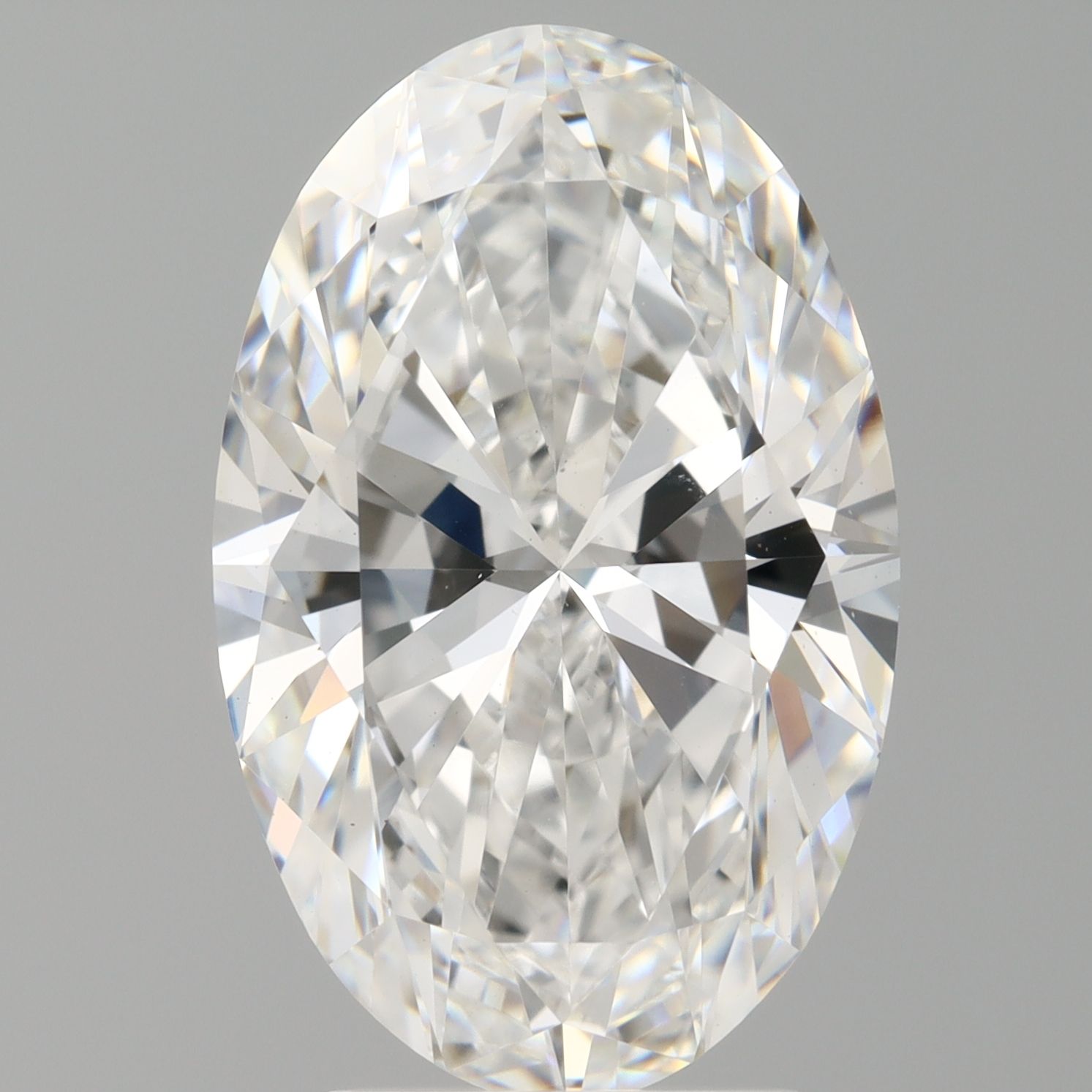 4.02 ct. oval Lab Grown Diamond front image