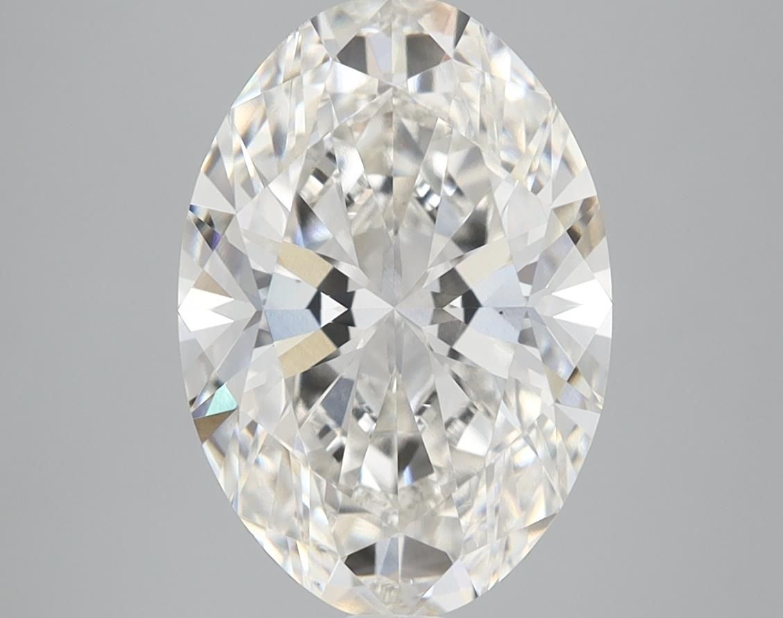 3.77 ct. oval Lab Grown Diamond front image