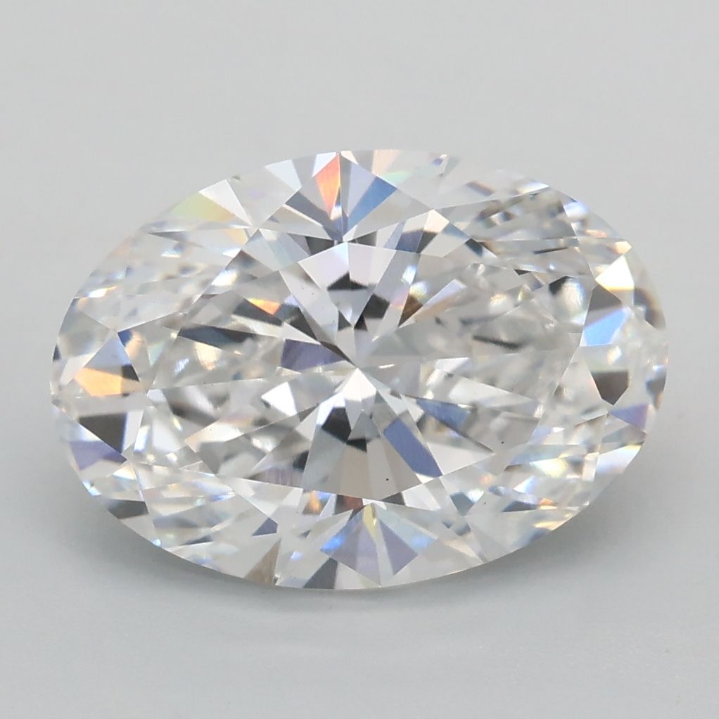 3.08 ct. oval Lab Grown Diamond front image