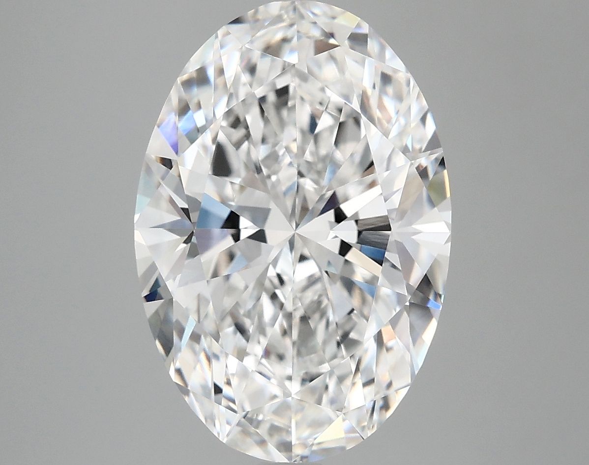 5.05 ct. oval Lab Grown Diamond front image