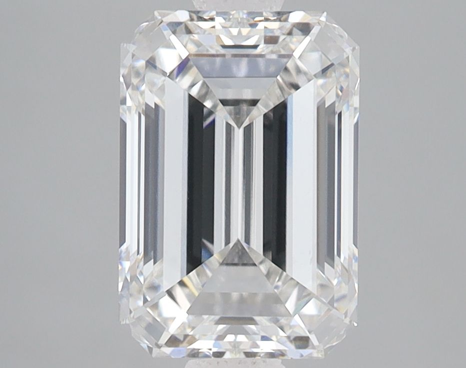2.71 ct. emerald Lab Grown Diamond front image