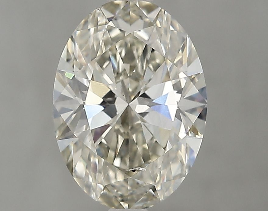 2.02 ct. oval Lab Grown Diamond front image