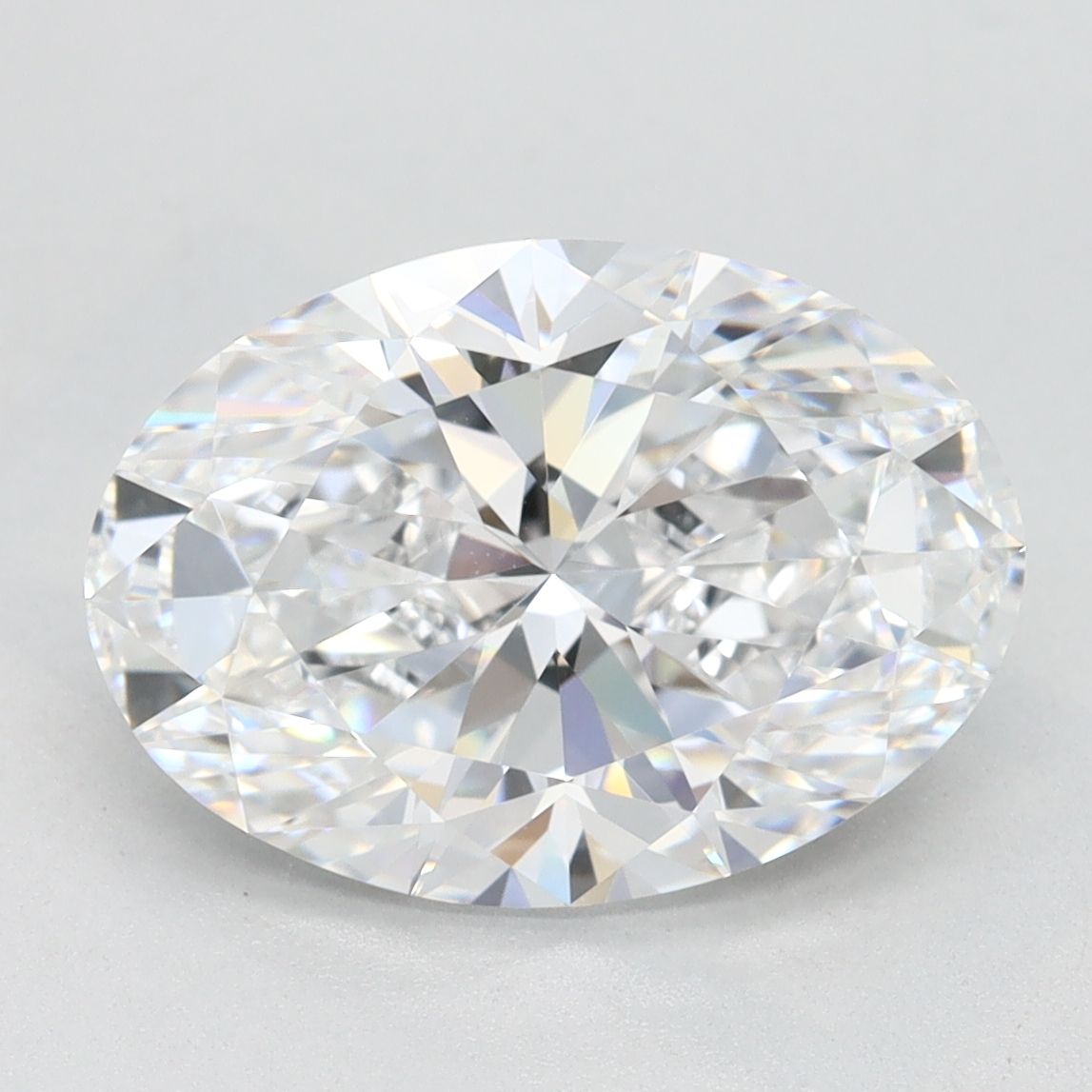 3.31 ct. oval Lab Grown Diamond front image