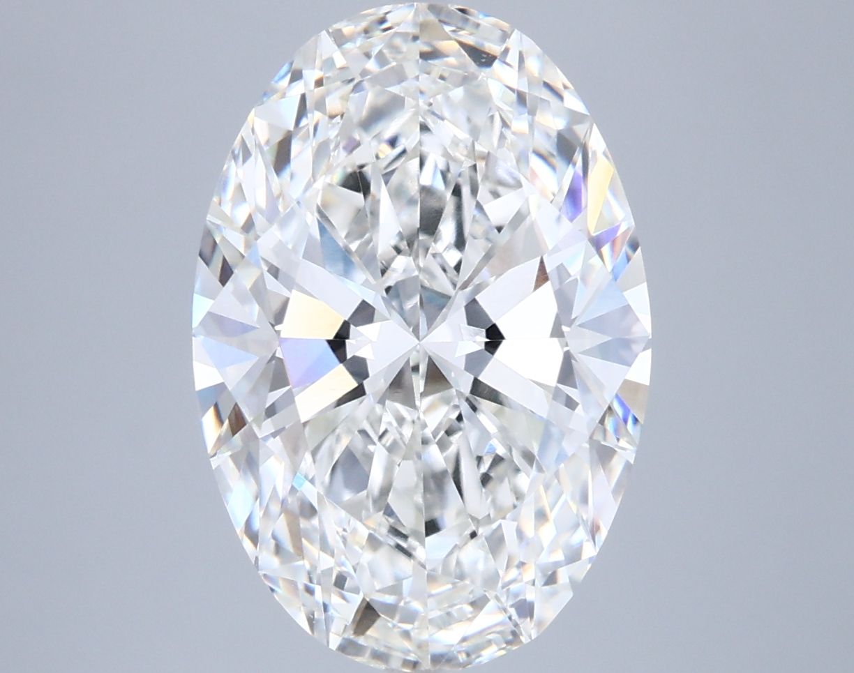 5.40 ct. oval Lab Grown Diamond front image