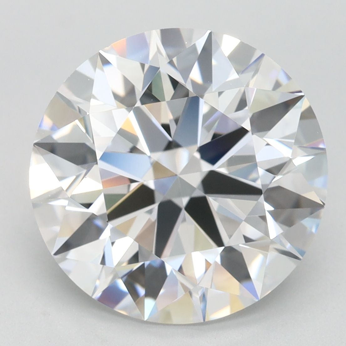5.14 ct. round Lab Grown Diamond front image