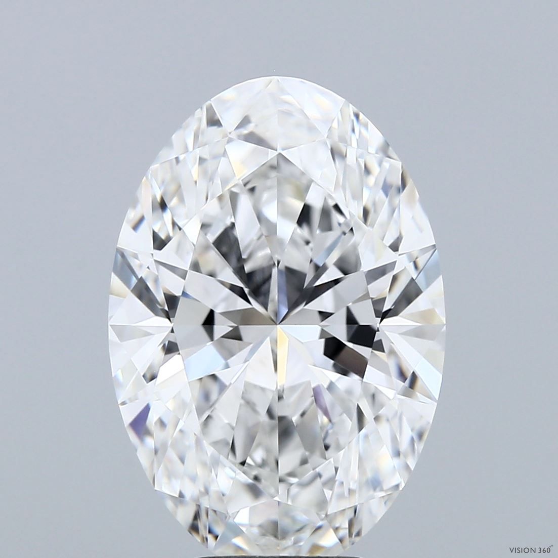 6.09 ct. oval Lab Grown Diamond front image