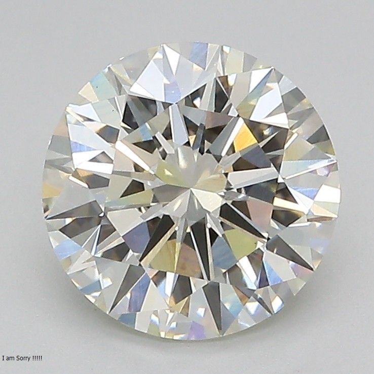 2.43 ct. round Lab Grown Diamond front image