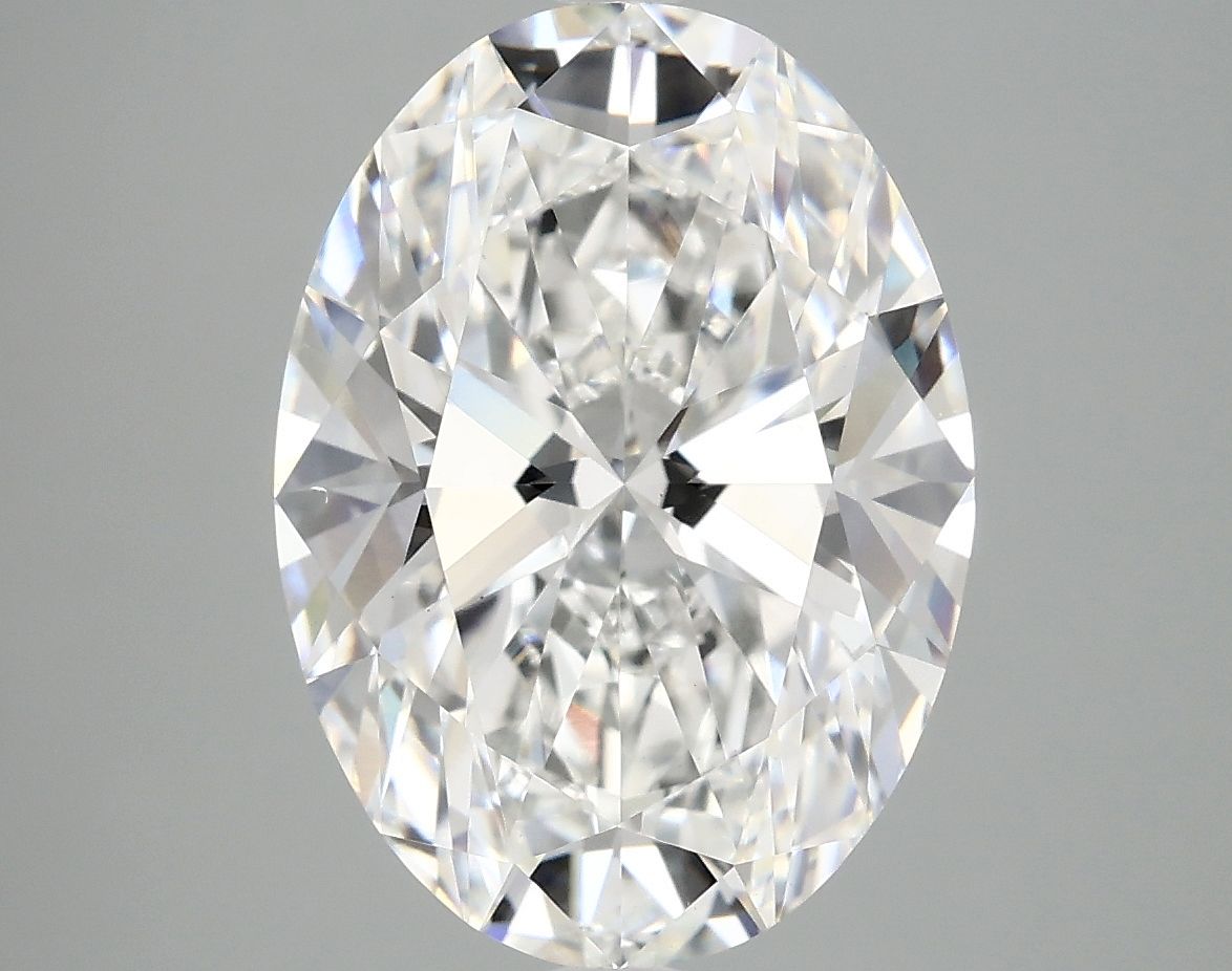 5.05 ct. oval Lab Grown Diamond front image
