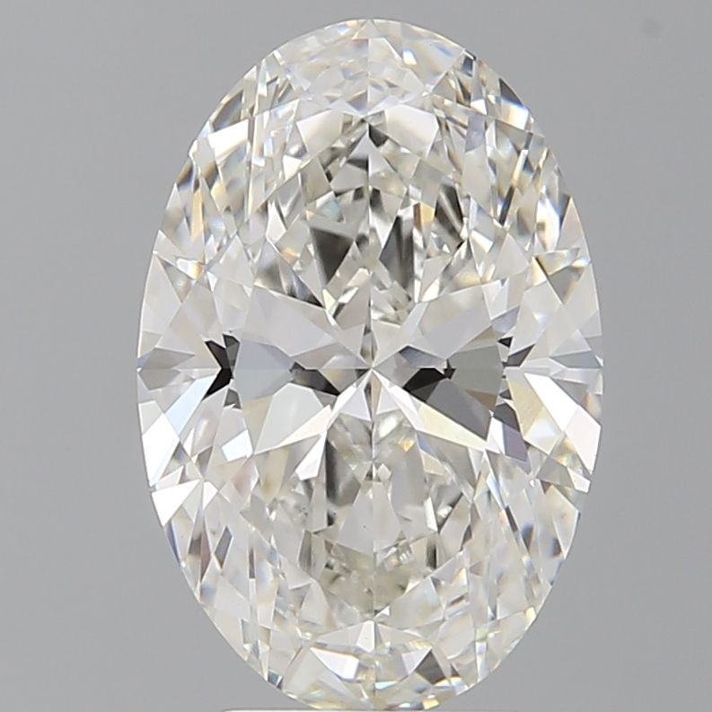 4.50 ct. oval Lab Grown Diamond front image