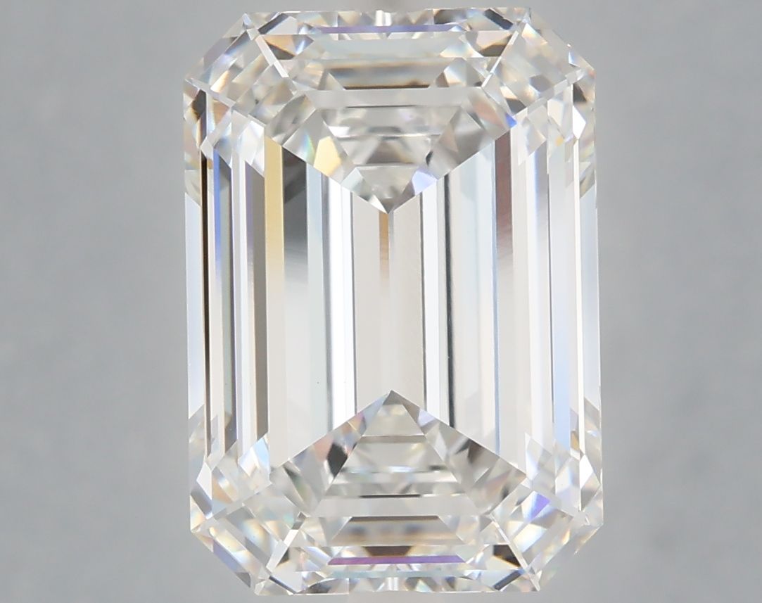 6.10 ct. emerald Lab Grown Diamond front image