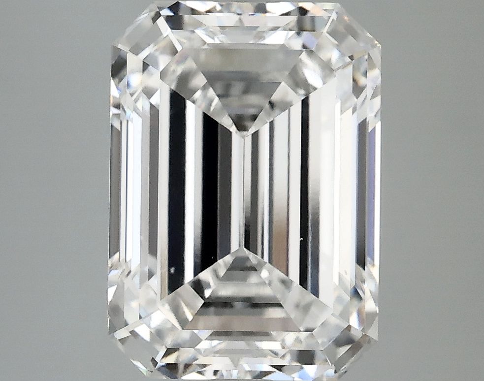 5.04 ct. emerald Lab Grown Diamond front image