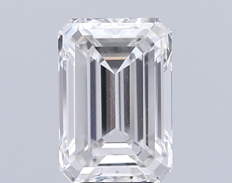 6.55 ct. emerald Lab Grown Diamond front image