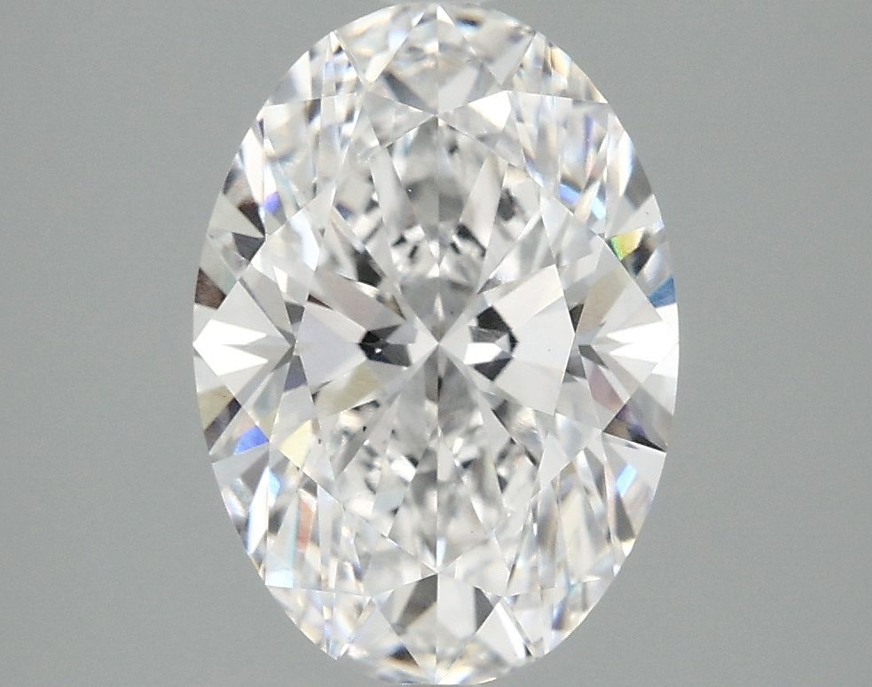 3.01 ct. oval Lab Grown Diamond front image