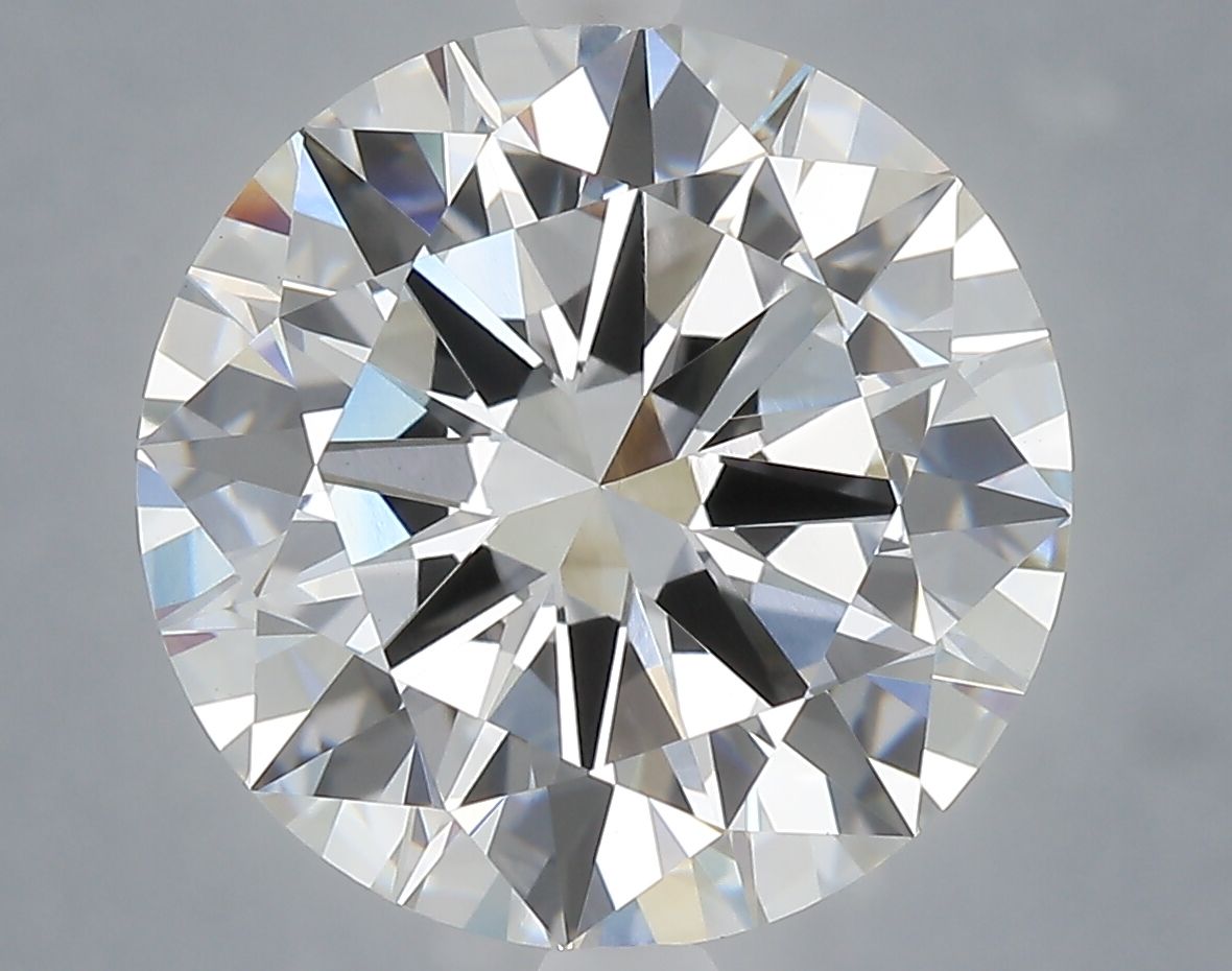 6.03 ct. round Lab Grown Diamond front image