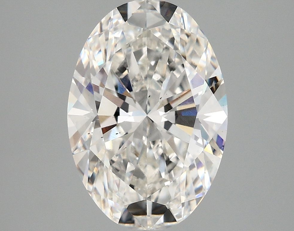 3.10 ct. oval Lab Grown Diamond front image