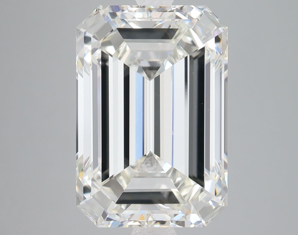 6.31 ct. emerald Lab Grown Diamond front image