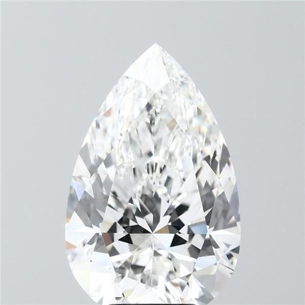 6.07 ct. pear Lab Grown Diamond front image