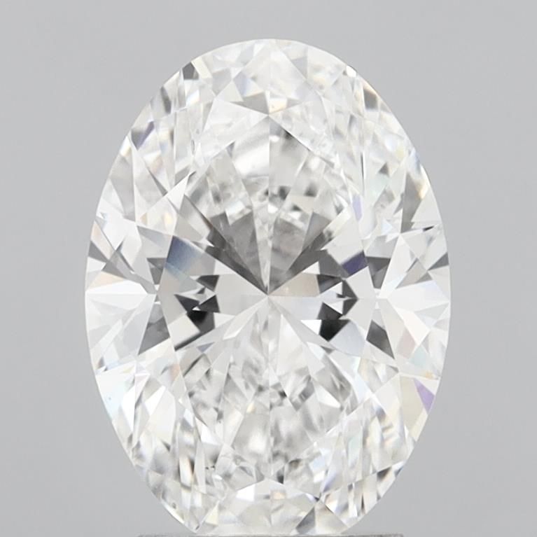 3.02 ct. oval Lab Grown Diamond front image