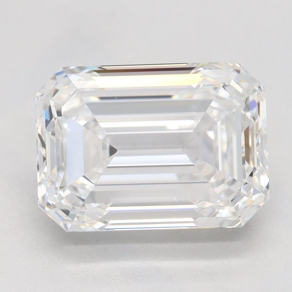 Diamant Émeraude 2.58 ct - Couleur E - Pureté VVS1