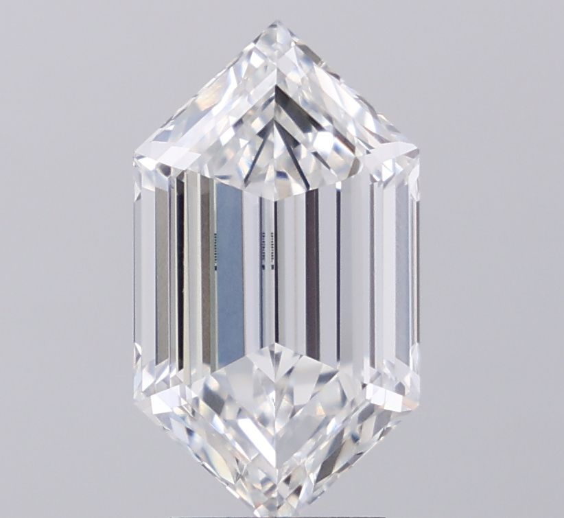 4 ct lab-grown Hexagonal Diamond