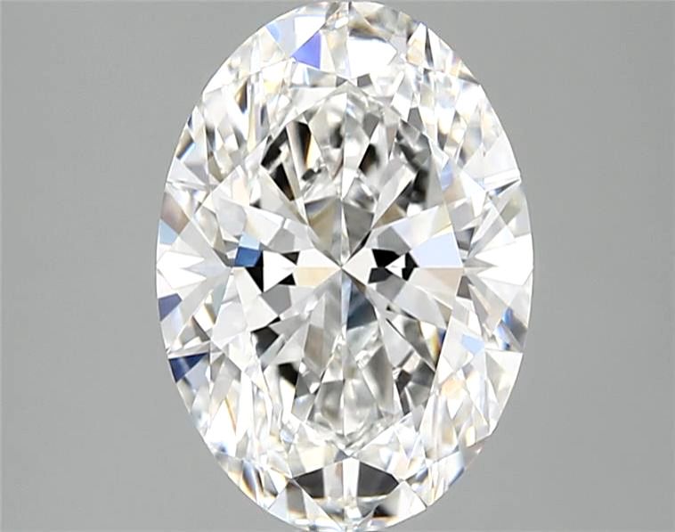 3.04 ct. oval Lab Grown Diamond front image