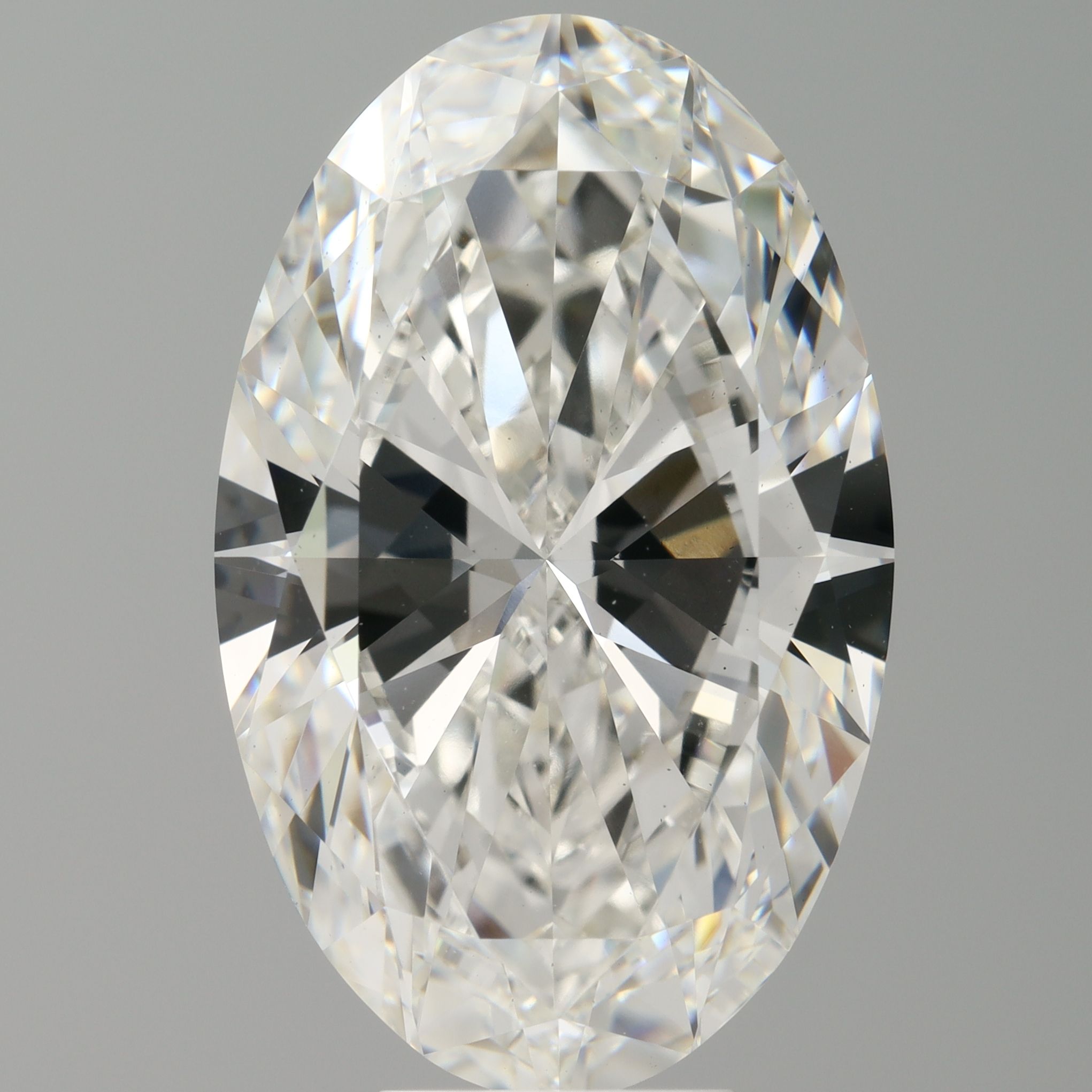 9.01 ct. oval Lab Grown Diamond front image