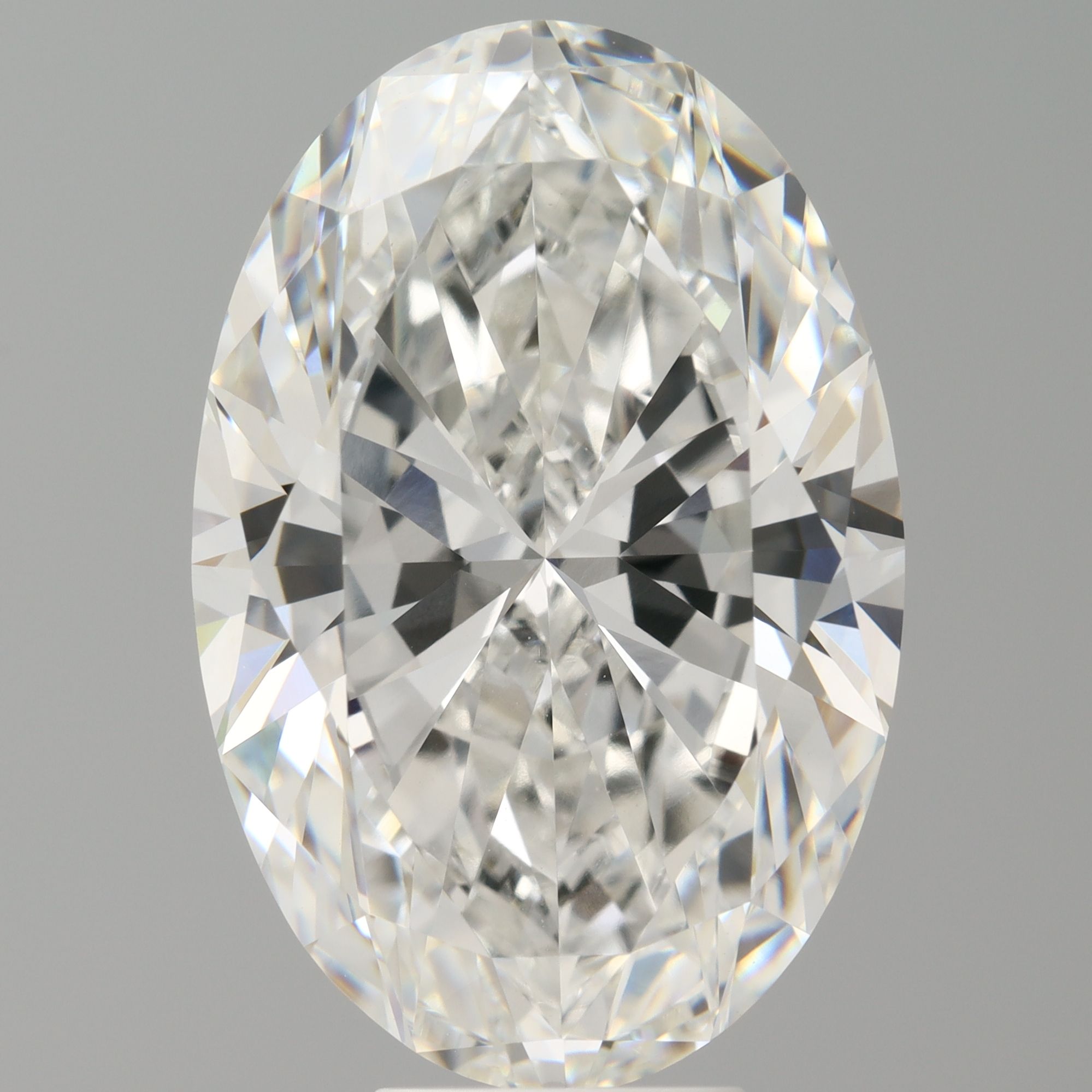 9.07 ct. oval Lab Grown Diamond front image