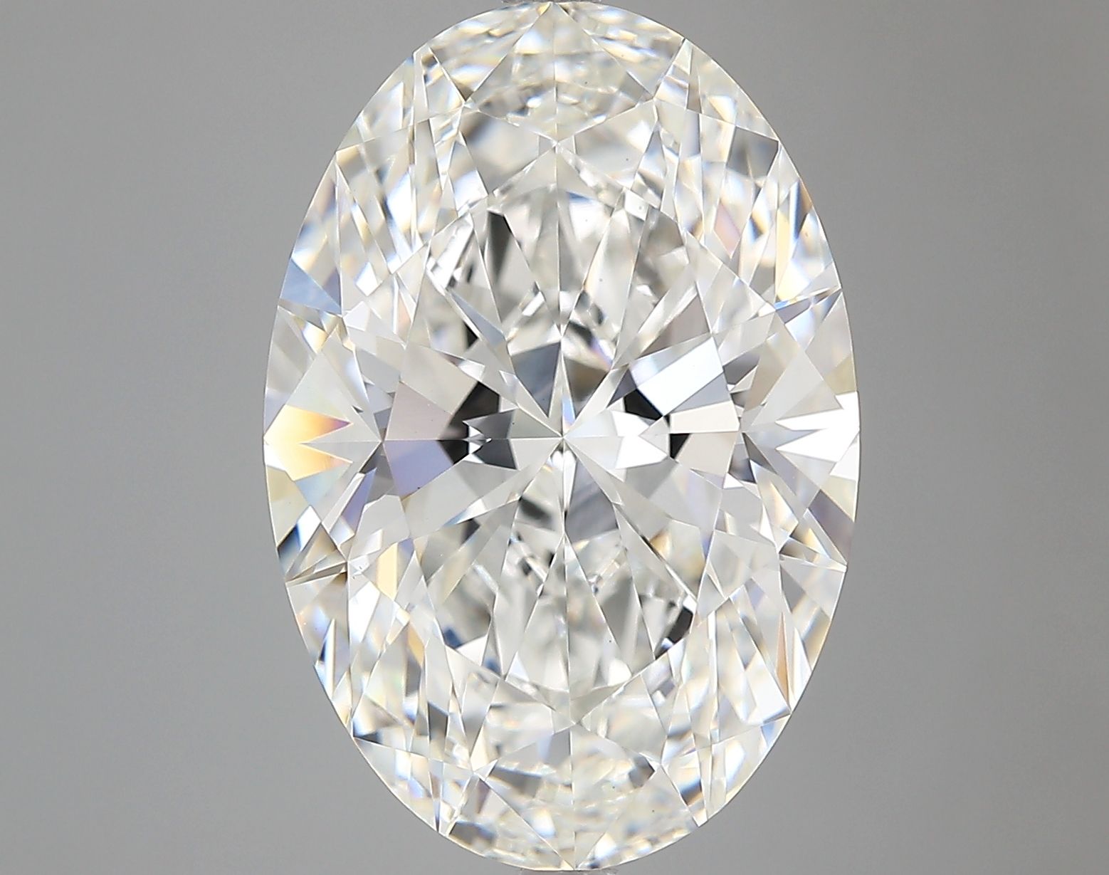 7.56 ct. oval Lab Grown Diamond front image